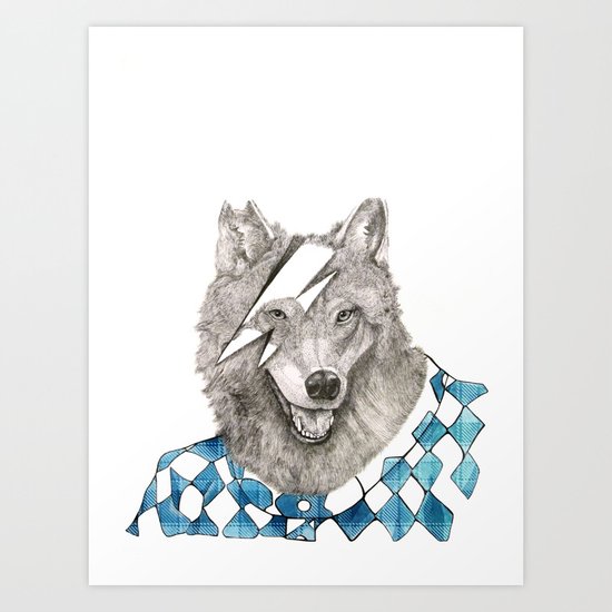 Wolf Art Print