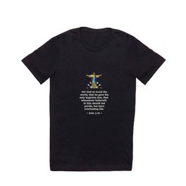 John 3.16 T-shirt | Worship, Graphicdesign, Christianity, Faith, John, Tshirt, Kjv, God, Jesus, Verse 