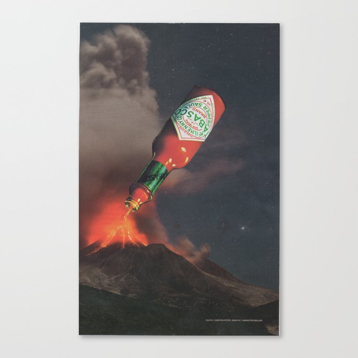 Lost in the Sauce Canvas Print