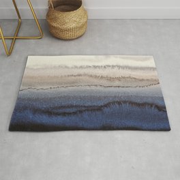 WITHIN THE TIDES WINTER BLUES by Monika Strigel Area & Throw Rug