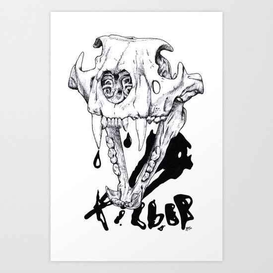 KILLER Art Print