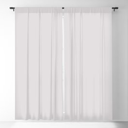 Soft Light Gray - Grey Solid Color Pairs PPG Silver Screen PPG1014-3 - All One Single Shade Colour Blackout Curtain