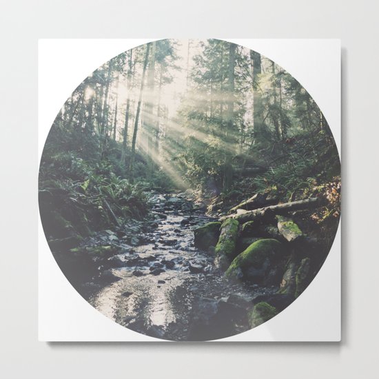 Sunbeam River Metal Print