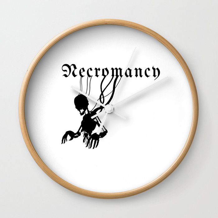 Necromancy Wall Clock