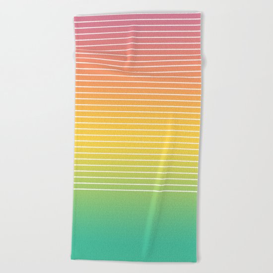 Tropical Fruit Beach Towel