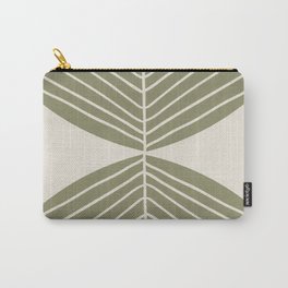 Arched Jungle Leaf Carry-All Pouch