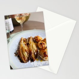 Chicory braised with honey Stationery Cards