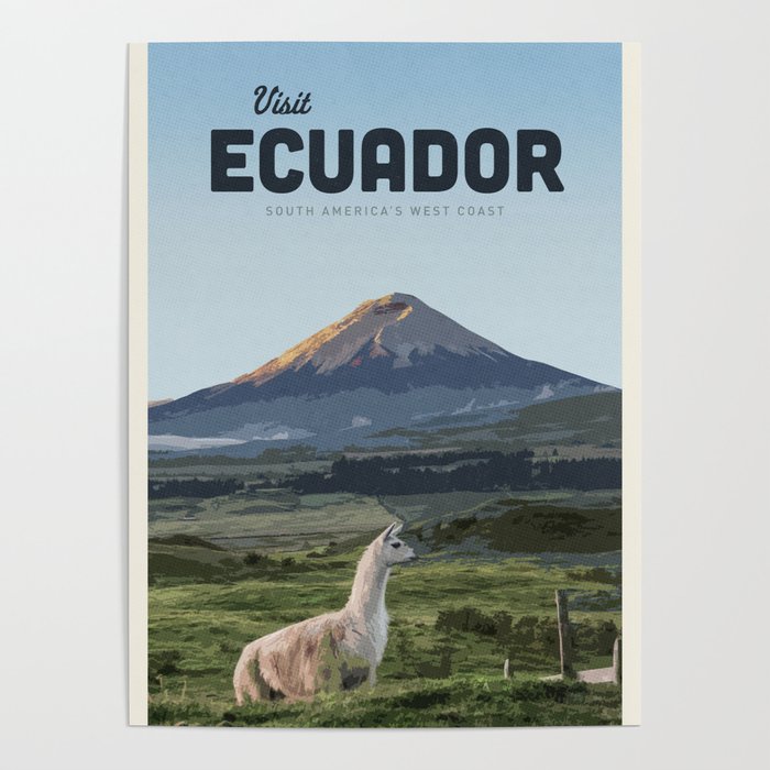 Visit Ecuador  Poster