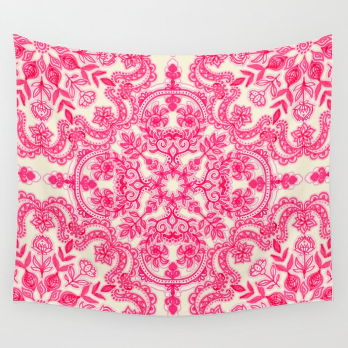 Tapestries pink sales