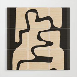 Modern Abstract Shapes 18 Wood Wall Art