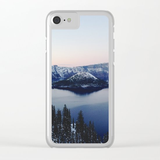 Crater Lake Clear iPhone Case