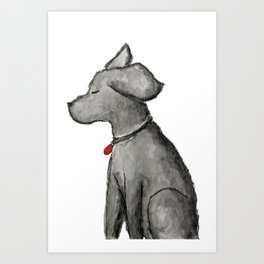 dog Art Print