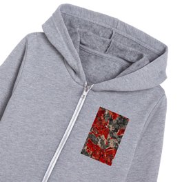 Condor Agate Marble Kids Zip Hoodie