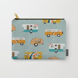 Retro Road Trip – Mint Carry-All Pouch