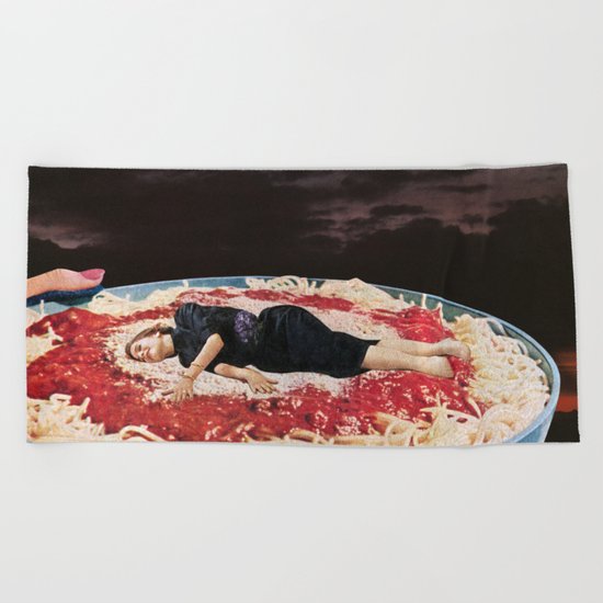 HELP YOURSELF Beach Towel