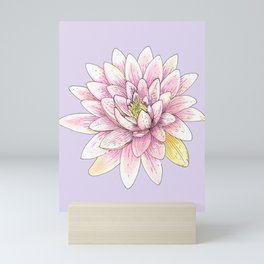 Pink Lotus Flower Mini Art Print