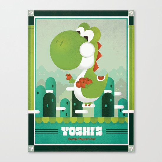 Yoshi's Quality Fruit Canvas Print