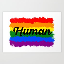 Human Art Print