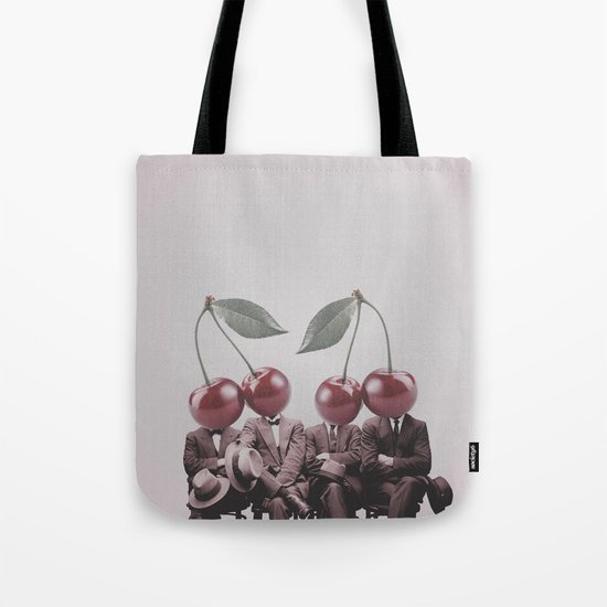 Cherry Mugshot Tote Bag