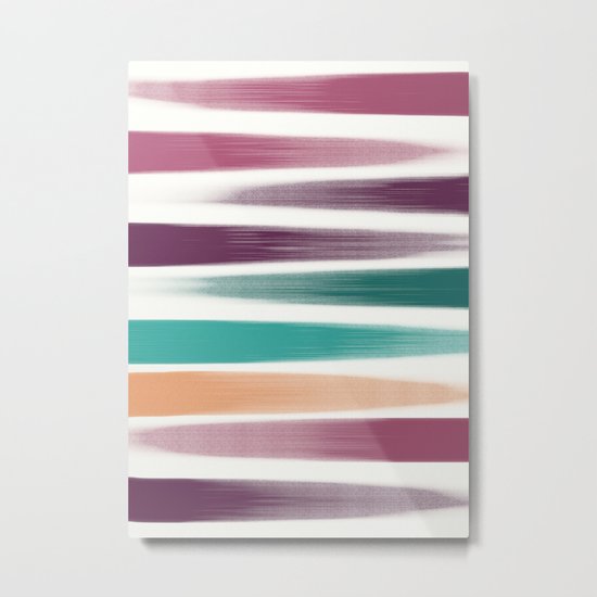 Brush strokes Metal Print