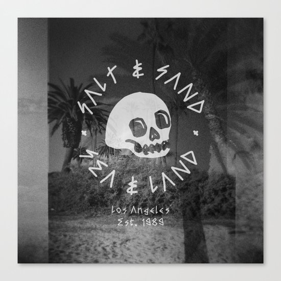 SALT & SAND Canvas Print