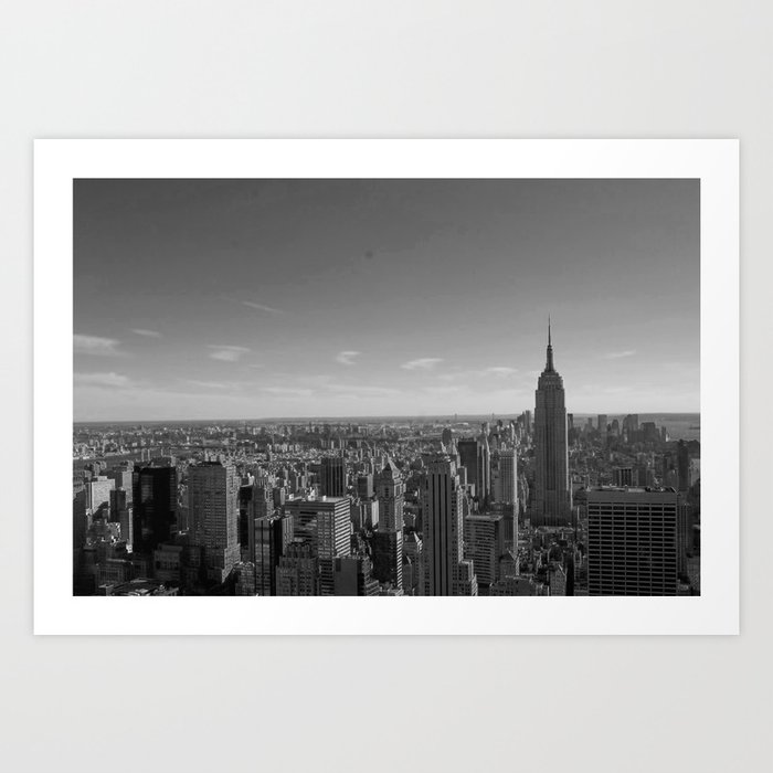 New York City Skyline 2 Art Print