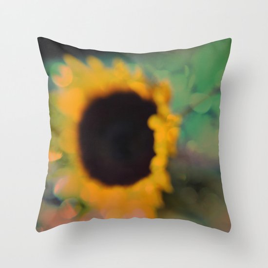 Sunflower III (mini series) Throw Pillow