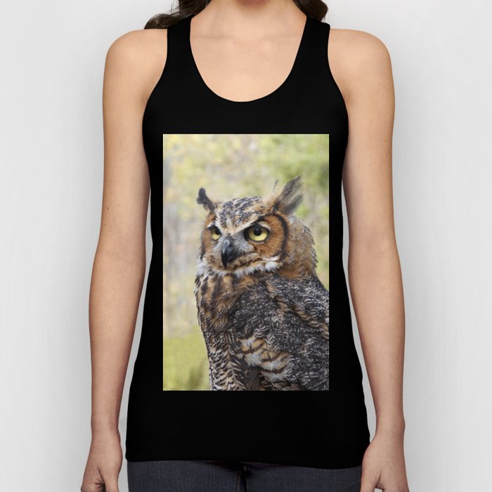 Great Horned Owl Tank Top
