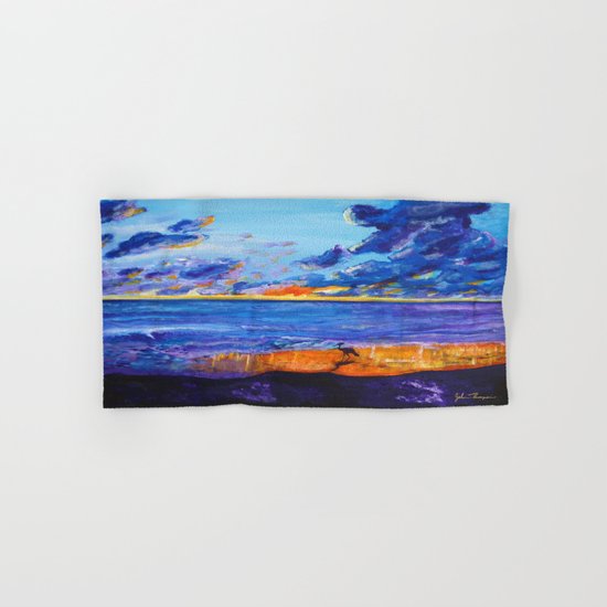 September sunset Hand & Bath Towel