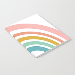Simple Happy Rainbow Art Notebook