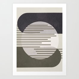 Abstract Geometric Art 50 Art Print