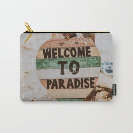 welcome to paradise / gili islands, indonesia Carry-All Pouch