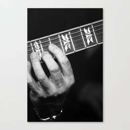 Guitar Hand Canvas Print