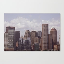 Boston Skyline #1 Canvas Print