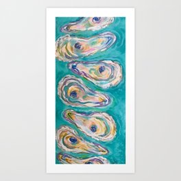 For The Love Of Oysters Art Print