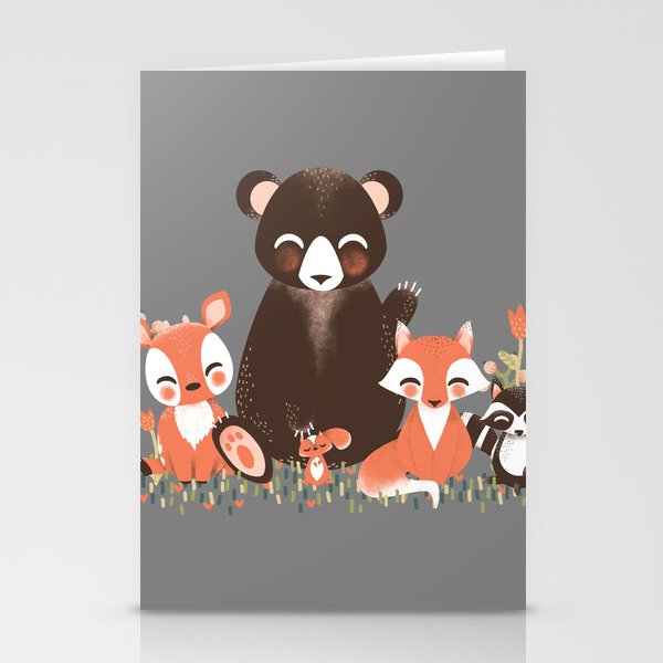 The "Animignons" - the Forest Stationery Cards