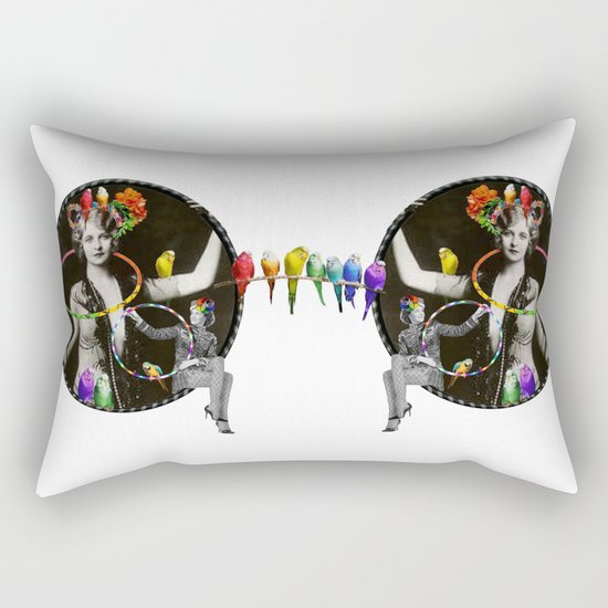 Hoop Hoop Hoop Hoop Rectangular Pillow