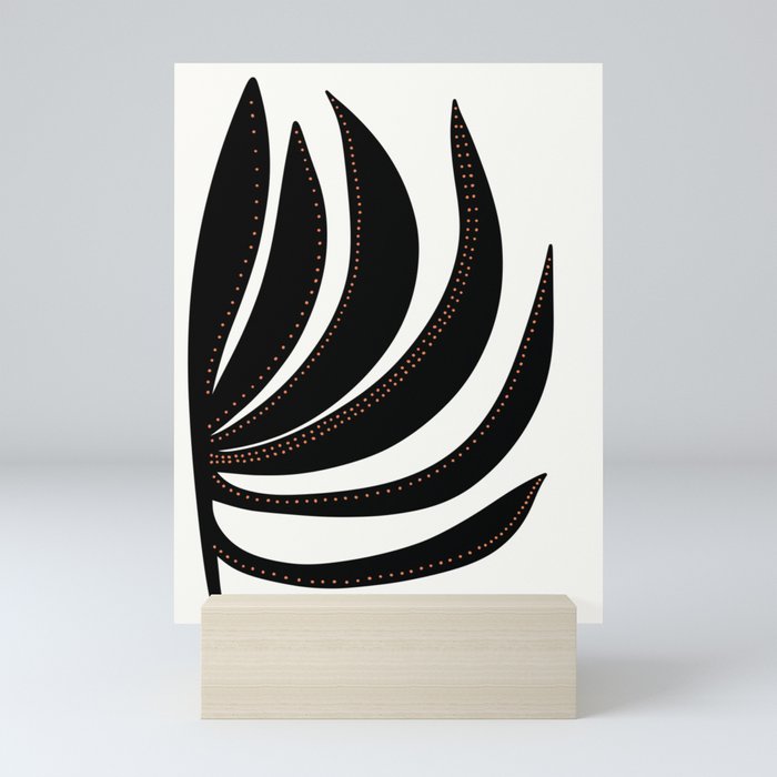 Fern Abstract #2 - Modern Art Print Mini Art Print