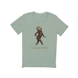 Sassquatch T Shirt | Curated, Sass, Strutting, Awesome, Legend, Hipster, Cryptozoology, Comic, Cartoon, Funny 