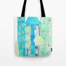Quirky Homes Tote Bag