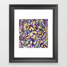 Luminous Florals Framed Art Print