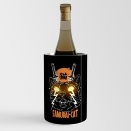 Samurai Cat Wine Chiller