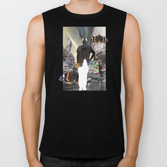 HuWayGo - collab collage Biker Tank