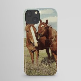 Horse Affection iPhone Case