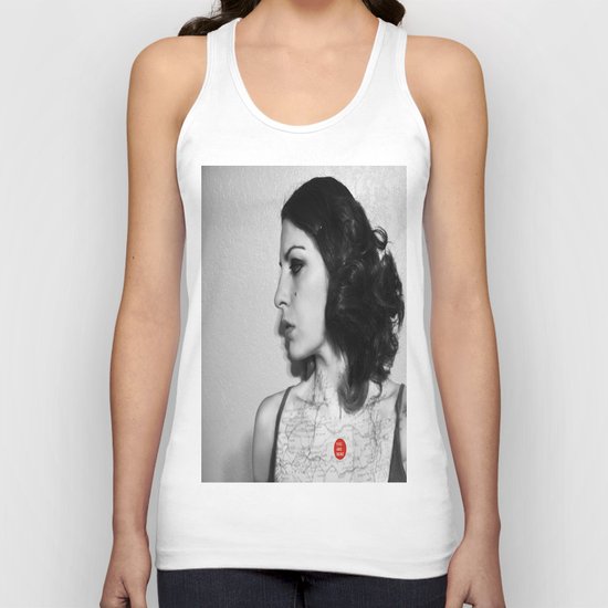 You are here in my heart Unisex Tank Top
