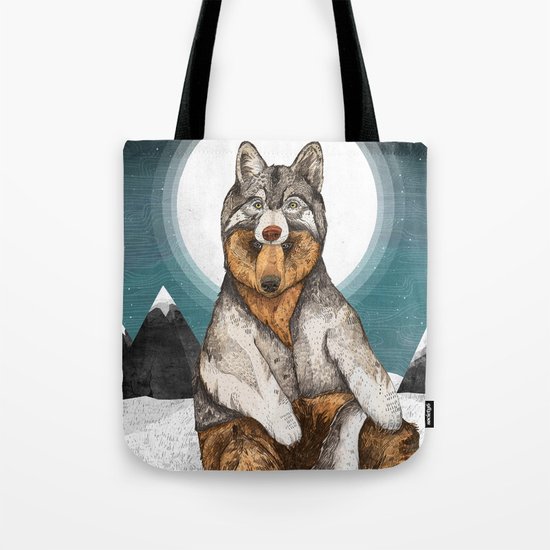 Wear Wolf Tote Bag