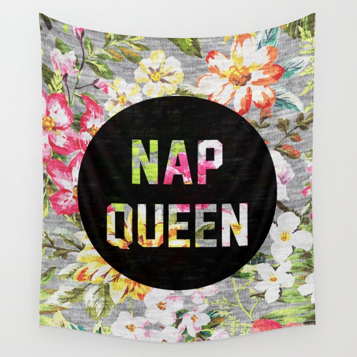 Nap Queen Wall Tapestry