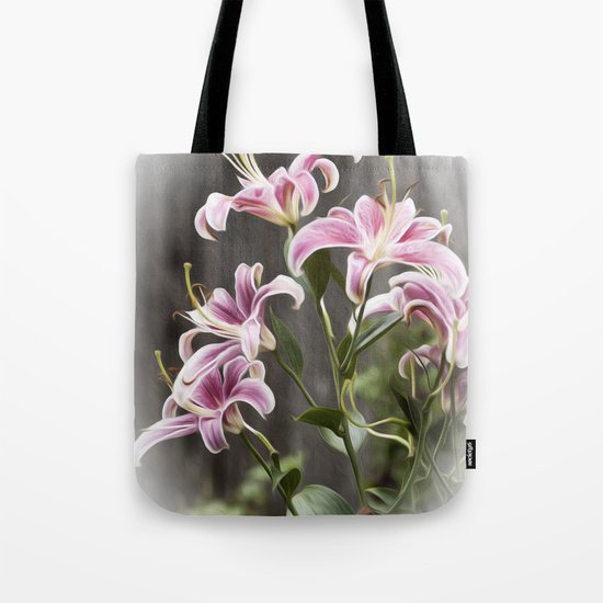Dance of the Lilies Tote Bag