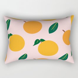 Oranges or Peaches? Rectangular Pillow