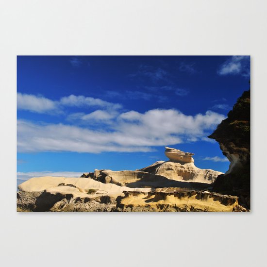 Rock formation Canvas Print